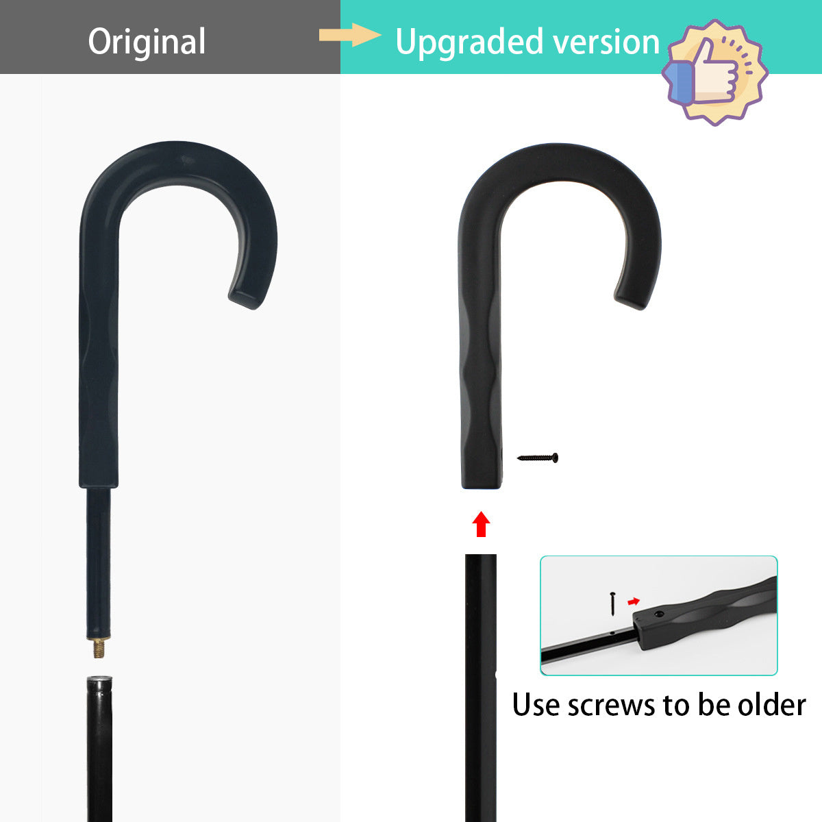 Paraguas Transparente para Perros con Correa de Tracción Desmontable