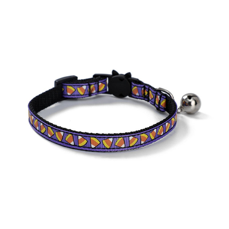 Collar decorativo de Halloween para perros y gatos (unitalla)